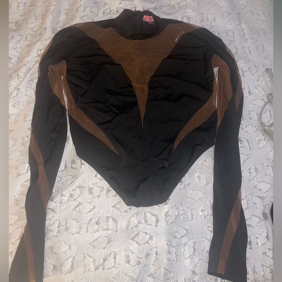 Mugler & h&m 🖤 bodysuit! New! - Picture 1 of 6